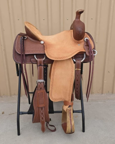 #1510 16" Corriente Association Ranch Saddle