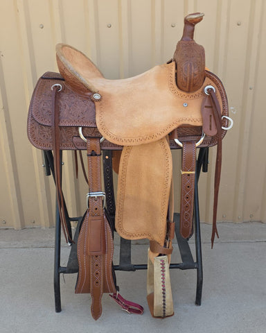 #1512 16" Corriente Association Ranch Saddle