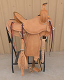 #1519 15.5" Corriente Association Ranch Saddle