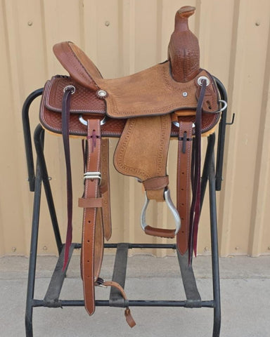 #1528 12" Corriente Youth Association Buckaroo Saddle