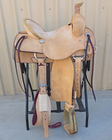 #1529 15" Corriente Association Ranch Saddle