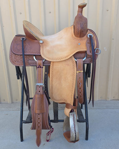 #1530 15.5" Corriente Association Ranch Saddle
