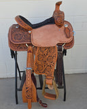 #1533 14" Corriente Team Calf Roping Saddle