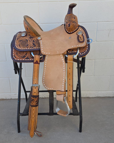 #1534 13" Corriente Youth Buckaroo Association Saddle