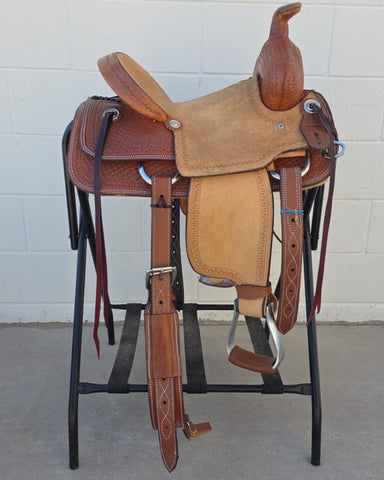 #1547 13" Corriente Youth Association Buckaroo Saddle