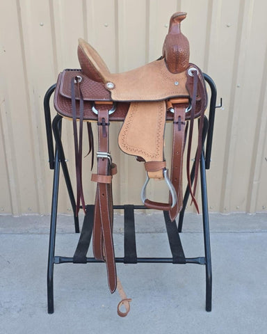 #1553 12" Corriente Youth Association Buckaroo Saddle