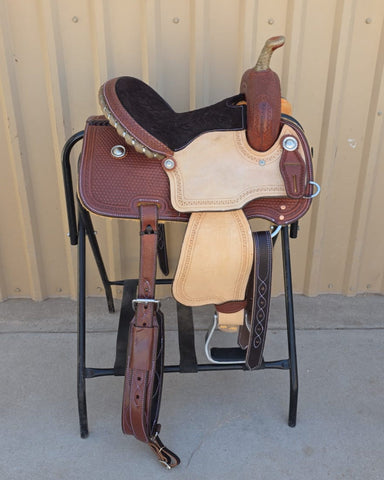 #1569 13" Corriente Barrel Saddle
