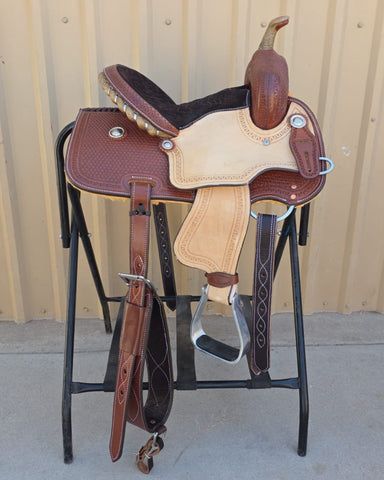 #1570 12.5" Corriente Barrel Saddle