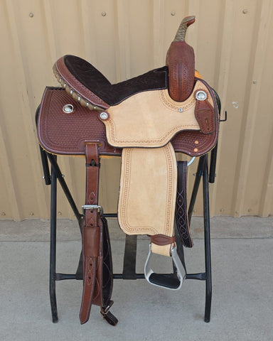 #1573 13.5" Corriente Barrel Saddle
