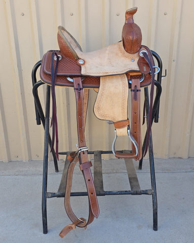 #1585 12" Corriente Youth Association Buckaroo Saddle