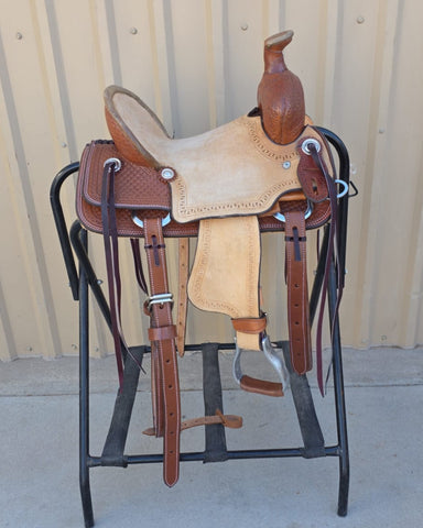 #1587 12" Corriente Youth Association Buckaroo Saddle