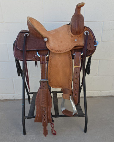 #1589 13" Corriente Youth Association Buckaroo Saddle