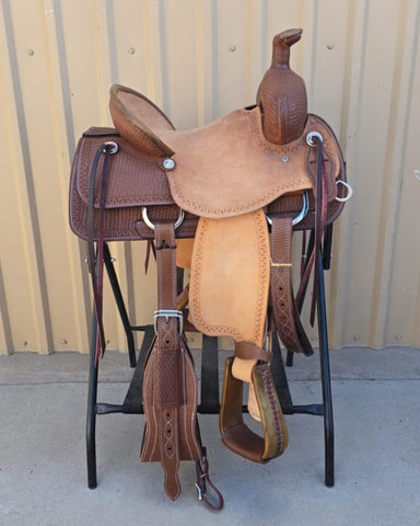 #1576 14" Corriente Association Ranch Saddle