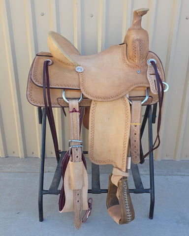 #1578 14.5" Corriente Association Ranch Saddle