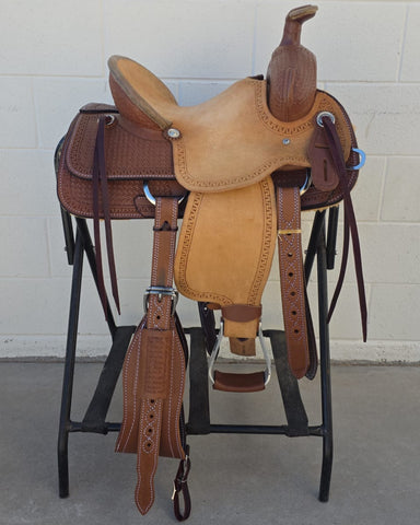 #1598 13" Corriente Youth Association Buckaroo Saddle
