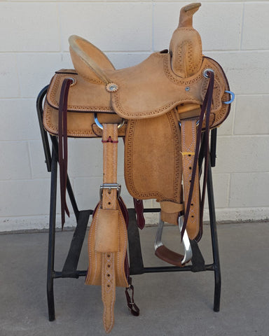 #1595 13" Corriente Youth Association Buckaroo Saddle