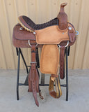 #1616 15" Corriente Team Roping Saddle