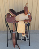#1626  13.5" Corriente Barrel Saddle