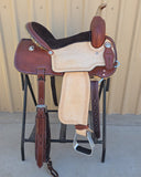 #1619  15" Corriente Barrel Saddle