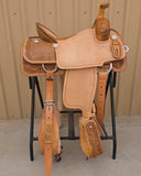#1628 15" Corriente Team Roping Saddle
