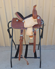 #1641 10" Corriente Youth Kids Barrel Saddle