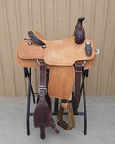 #1709 15" Corriente Team Roping Saddle