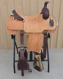 #1713 16" Corriente Team Roping Saddle