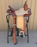 #1734 15" Corriente  Strip Down Barrel Saddle