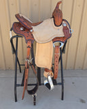 #1735 14.5" Corriente  Strip Down Barrel Saddle