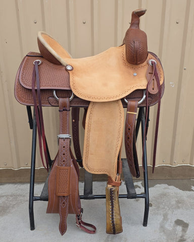 #1792 16" Corriente Association Ranch Saddle