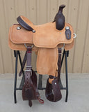 #1814 14.5" Corriente Team Roping Saddle