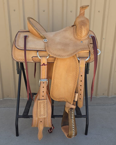 #1819 15" Corriente Association Ranch Saddle