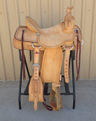 #1821 16" Corriente Association Ranch Saddle
