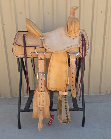 #1822 14" Corriente Association Ranch Saddle