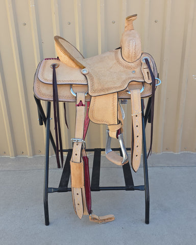 #1857 13" Corriente Youth Kids Buckaroo Association