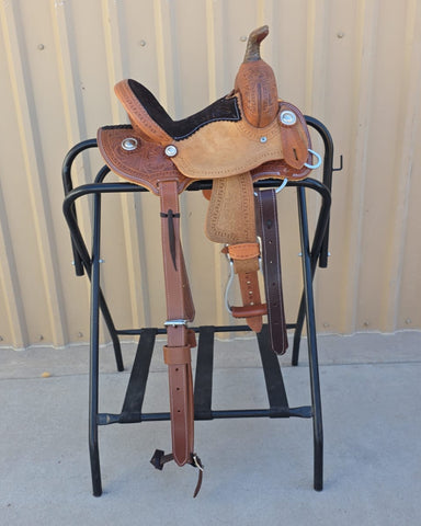#1861 10" Corriente Strip Down Barrel Saddle
