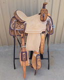 #1899 14.5" Corriente Association Ranch Saddle