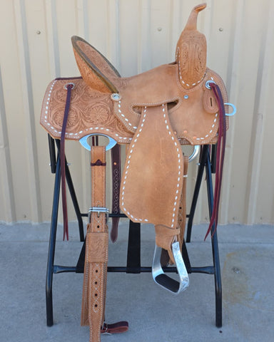 #1917 14.5 Corriente High Profile (HP3) Barrel Saddle