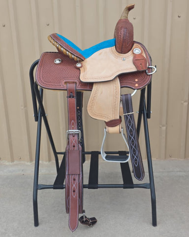 #1922 12" Corriente Barrel Saddle