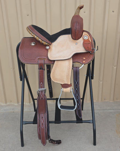 #1923 12" Corriente Barrel Saddle