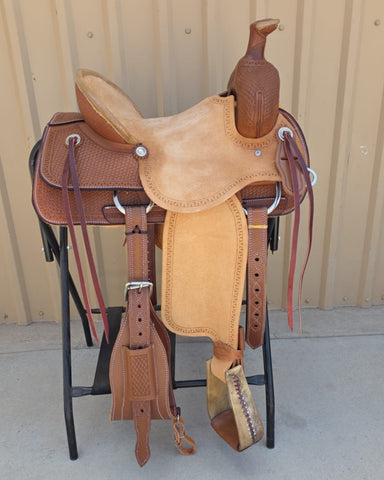 #1926 14.5" Corriente Association Ranch Saddle