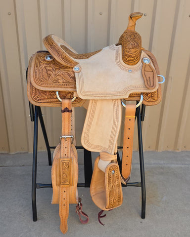 #1930 14.5" Corriente Team Roping Saddle