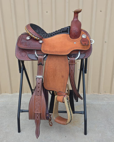 #1940 14" Corriente Team Roping Saddle