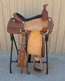 #1967 15" Corriente Team Roping Saddle