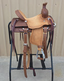 #1981 12" Corriente Youth Association Buckaroo Saddle