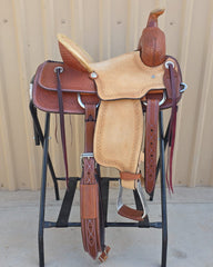 #1989 13" Corriente Youth Association Buckaroo Saddle