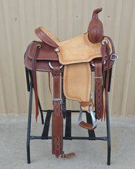 #1990 13" Corriente Youth Association Buckaroo Saddle