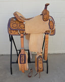 #2016 15.5" Corriente Team Roping Saddle