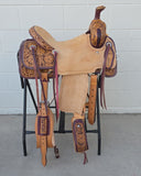 #2030 15.5" Corriente Association Ranch Saddle