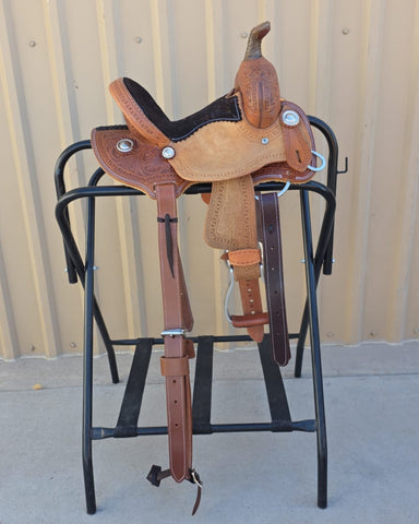 #1861 10" Corriente Strip Down Barrel Saddle